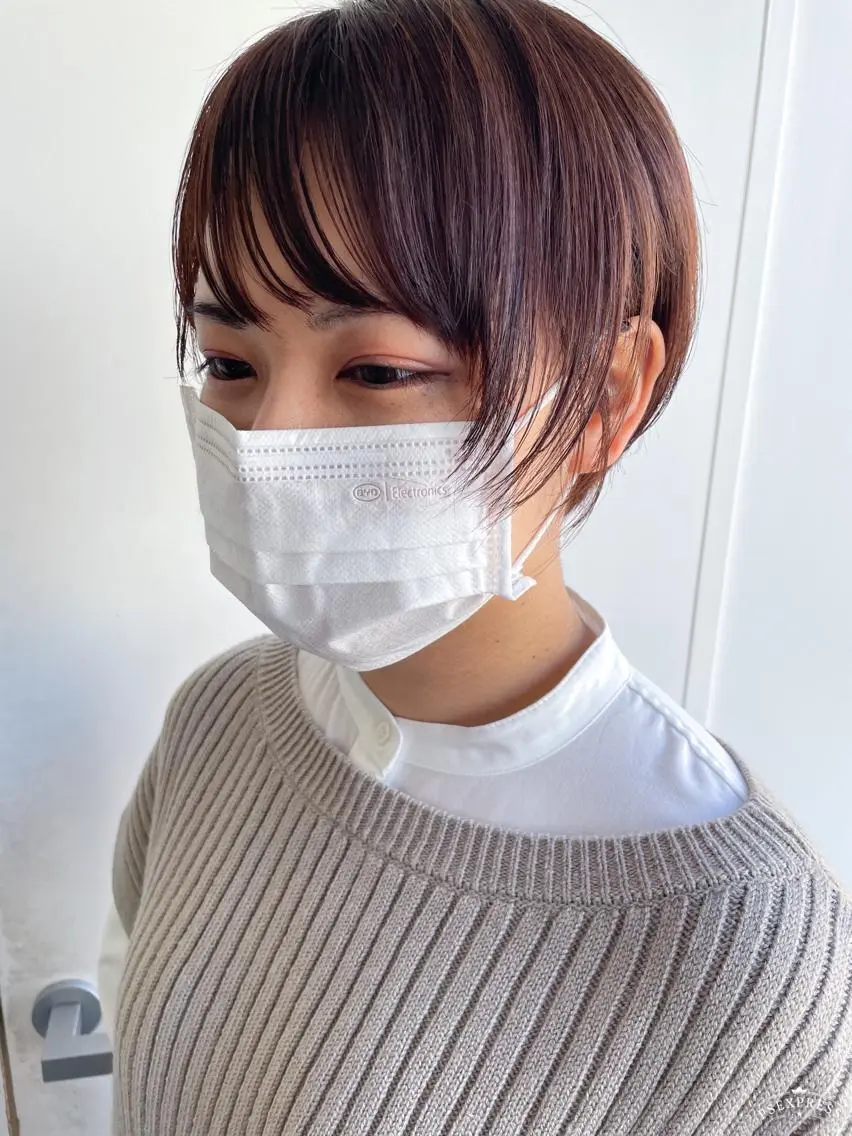 ショート 💜ショート💜 ウルフ、ボブ二色亜美のヘアスタイル