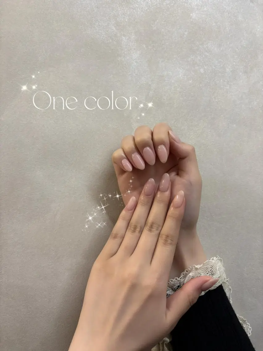 ネイル ワンカラーネイル ハンドネイル ❤︎fein. nail❤︎のネイルデザイン