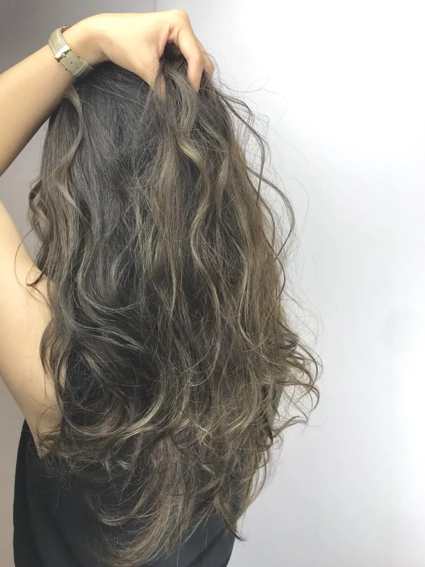 ロング カラー カット ヘアカラー トリートメント 🎊ルービック 京橋店💛のヘアスタイル