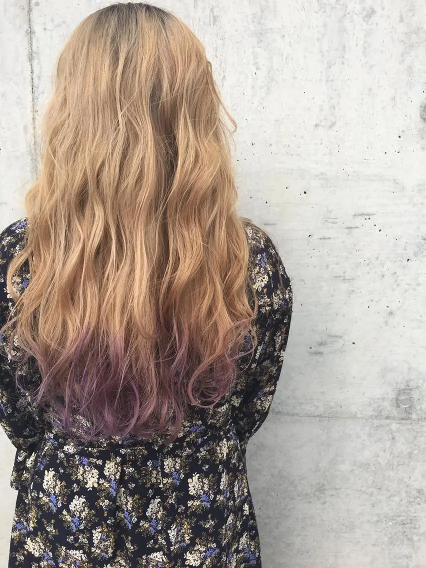 ロング カラー ゴトウ ノブヒトのヘアスタイル