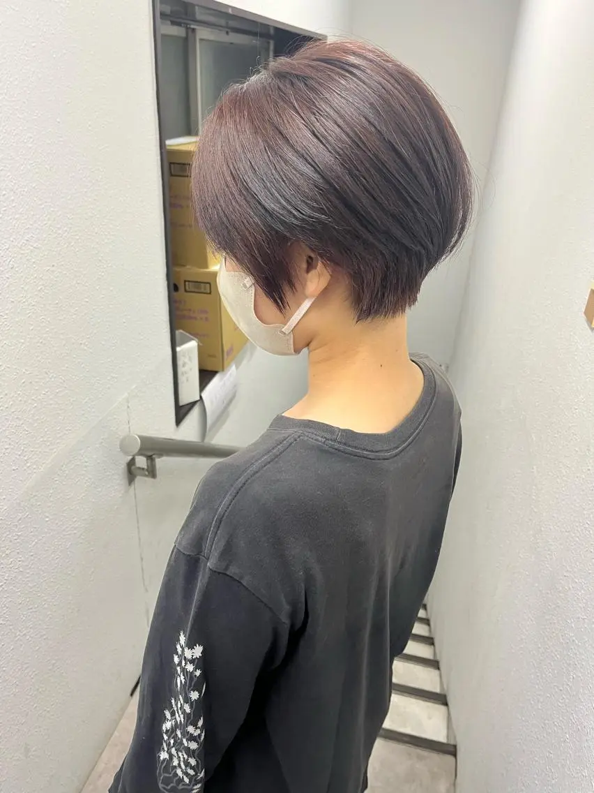 ショート ショートヘア レイヤー×透明感 Tatsuya💫のヘアスタイル