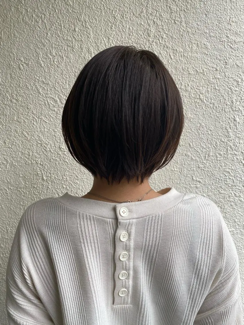 ショート ショートヘア 岩尾 萌々子のヘアスタイル