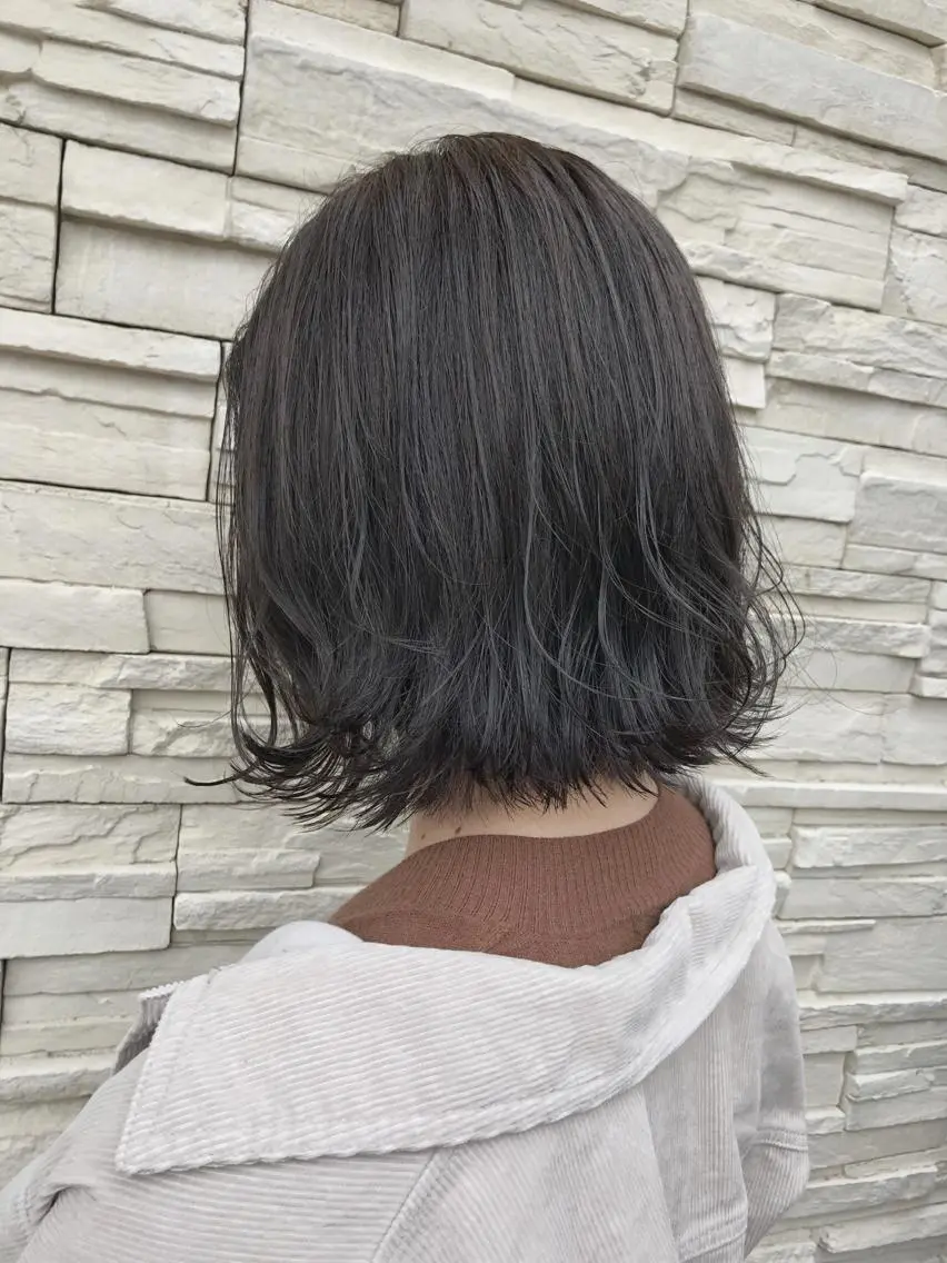 ショート カラー ナチュラルスタイル/ 透明感カラー/比嘉のヘアスタイル