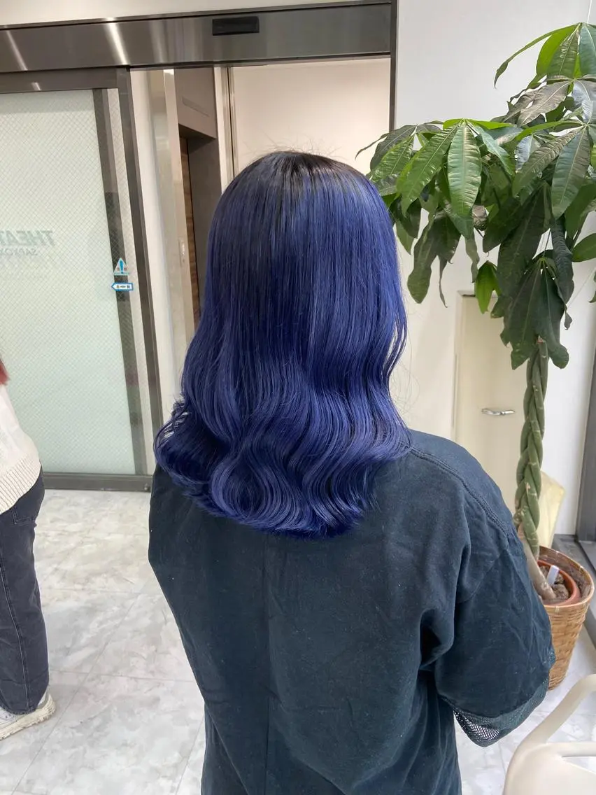 ロング カラー レイヤー×透明感カラ ーHAYATOのヘアスタイル