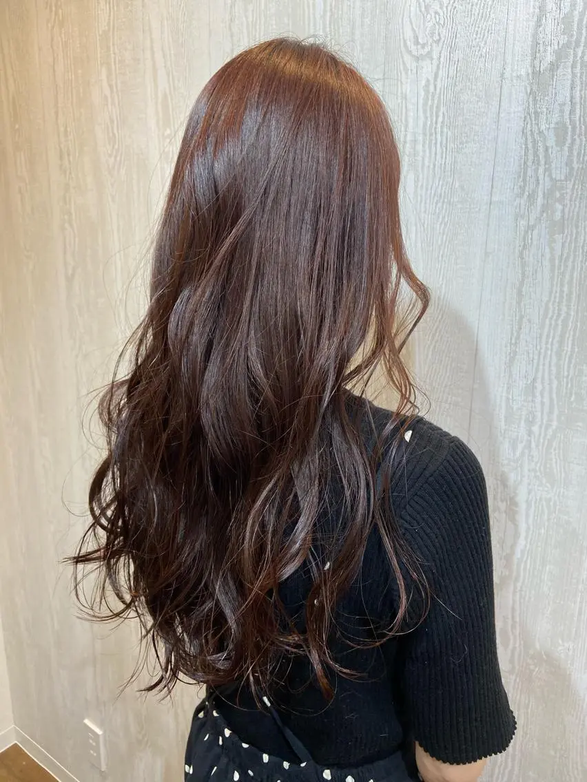 ロング カット ヘアカラー トリートメント TELA HAIR 南柏店のヘアスタイル