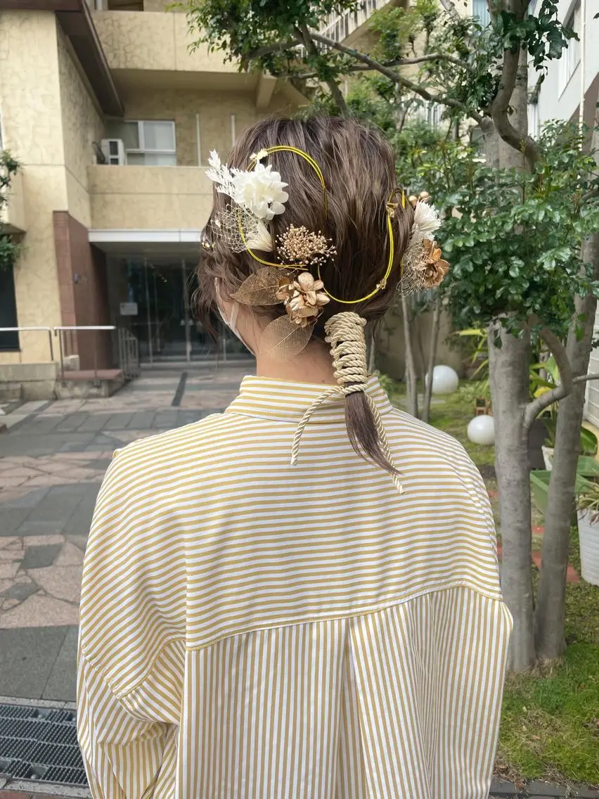 ヘアアレンジ 🙃 透明感カラー/ボブのヘアスタイル