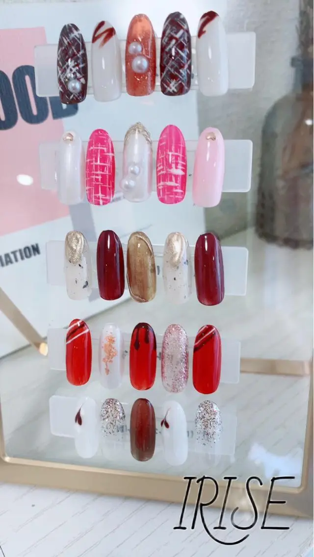 ネイル バレンタイン salon de iriseのマツエク・マツパデザイン