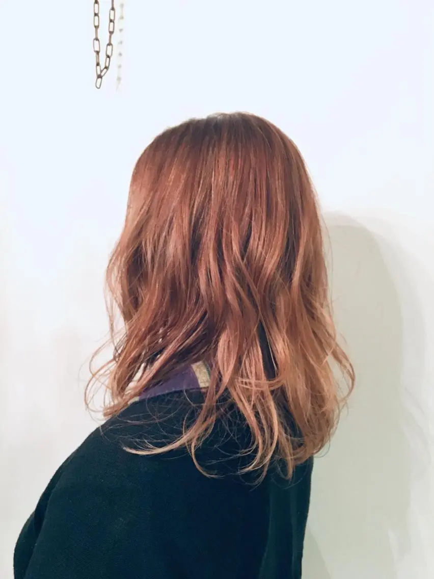 ロング ハイライト レイヤーカット 𓍲꙳yamada haruna⋆ 𓍱のヘアスタイル