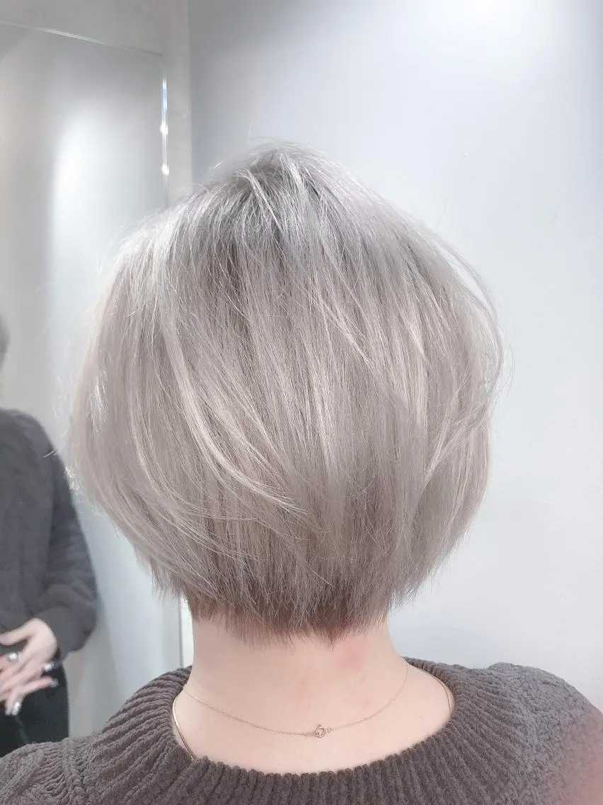 ショート カラー メンズ ✨美髪矯正×髪質改善 🍎カイト🍎渋谷のヘアスタイル