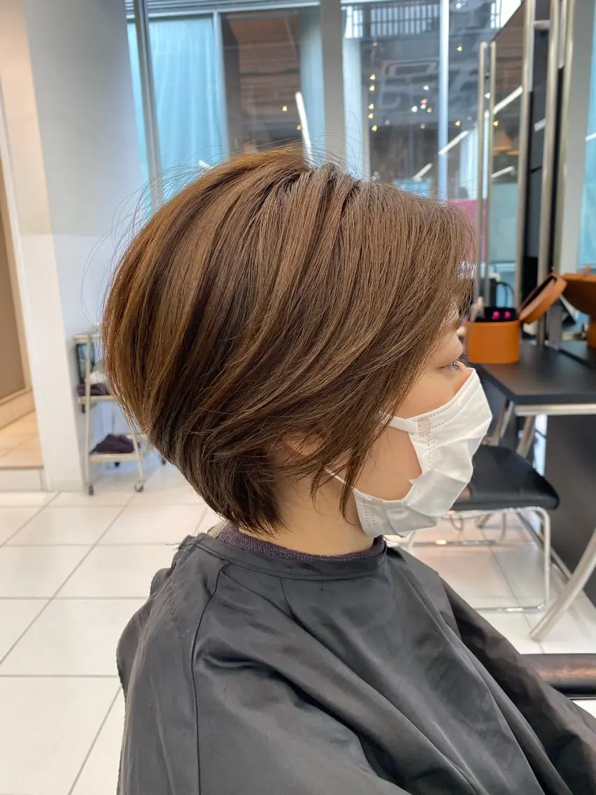 ショート ショートヘア 加藤 真介のヘアスタイル