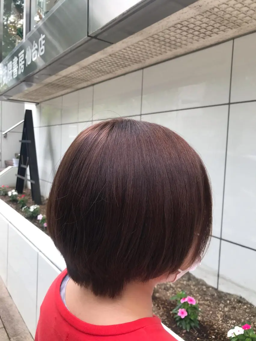 ショート カラー 🎀きつない みゆ🎀のヘアスタイル