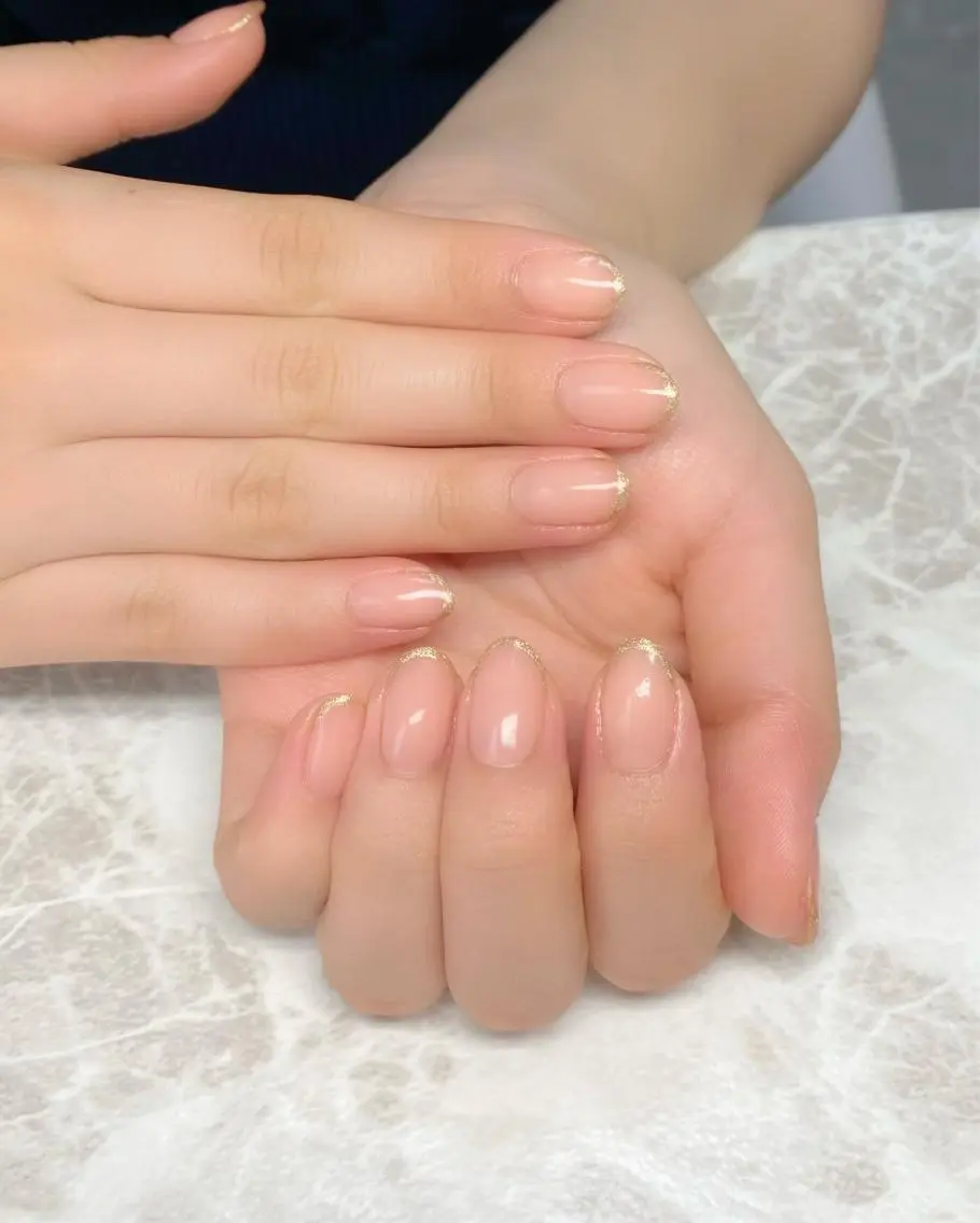 ネイル フレンチネイル ハンドネイル ゆぴねいる yupinailのネイルデザイン