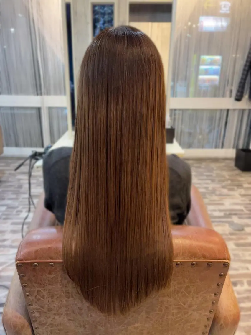 ロング 柏原 輝明のヘアスタイル