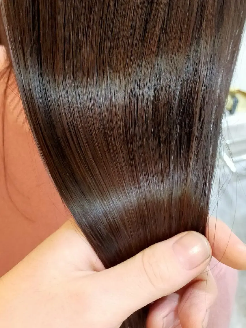 ロング カラー 髪質改善 トリートメント ヘアカラー トリートメント 水素トリートメント／ 髪質改善/ナカノメのヘアスタイル