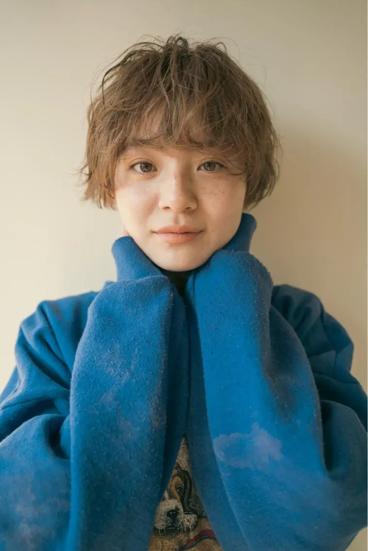 ショート カラー ショートヘア レイヤー/似合わせ TAKUYAのヘアスタイル