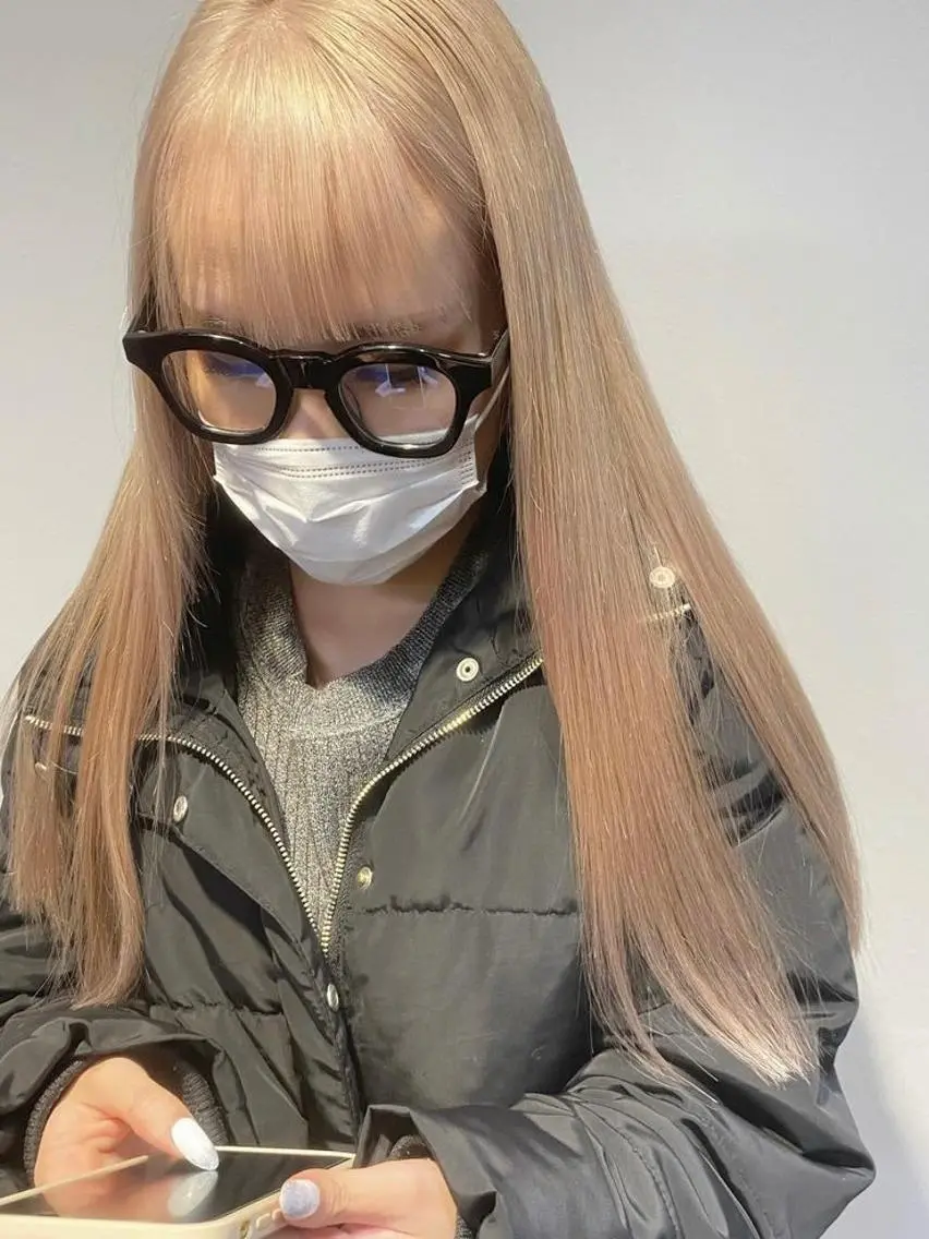 ロング カラー ベージュカラー ブリーチ ダブルカラー ハイトーンカラー イルミナカラー 🧡色落ちまで2度 楽しめる🧡ヨシキのヘアスタイル