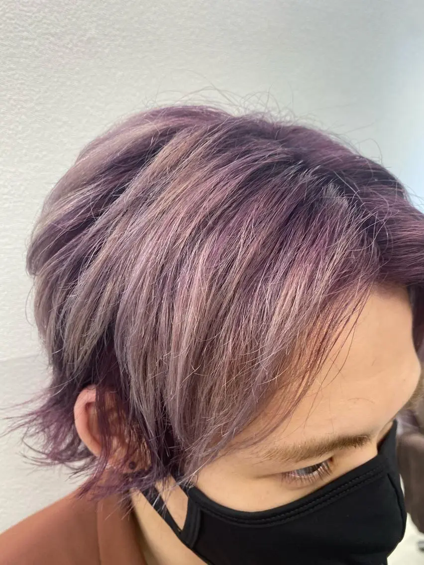 ショート カラー メンズ jill by gisel＿のヘアスタイル