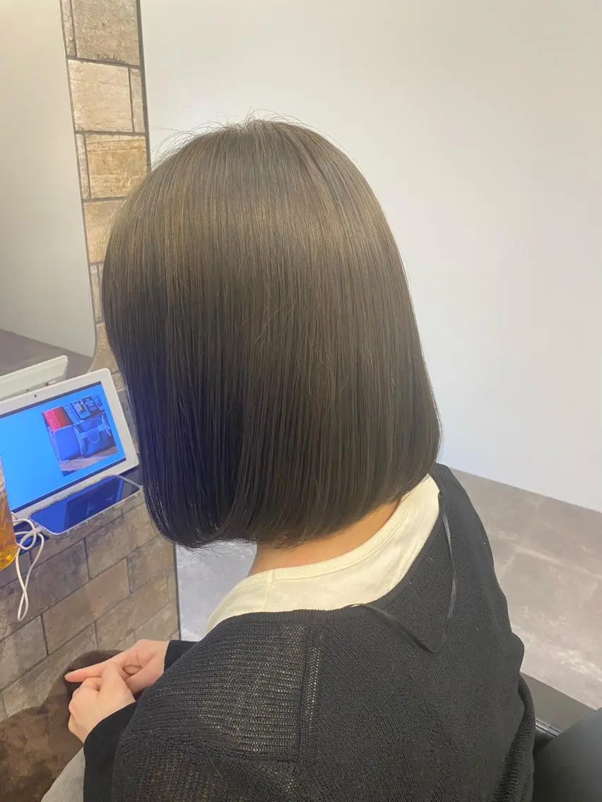 カラー ブリーチ 🫧カラー&エクステ 専門🤍松下🫧のヘアスタイル