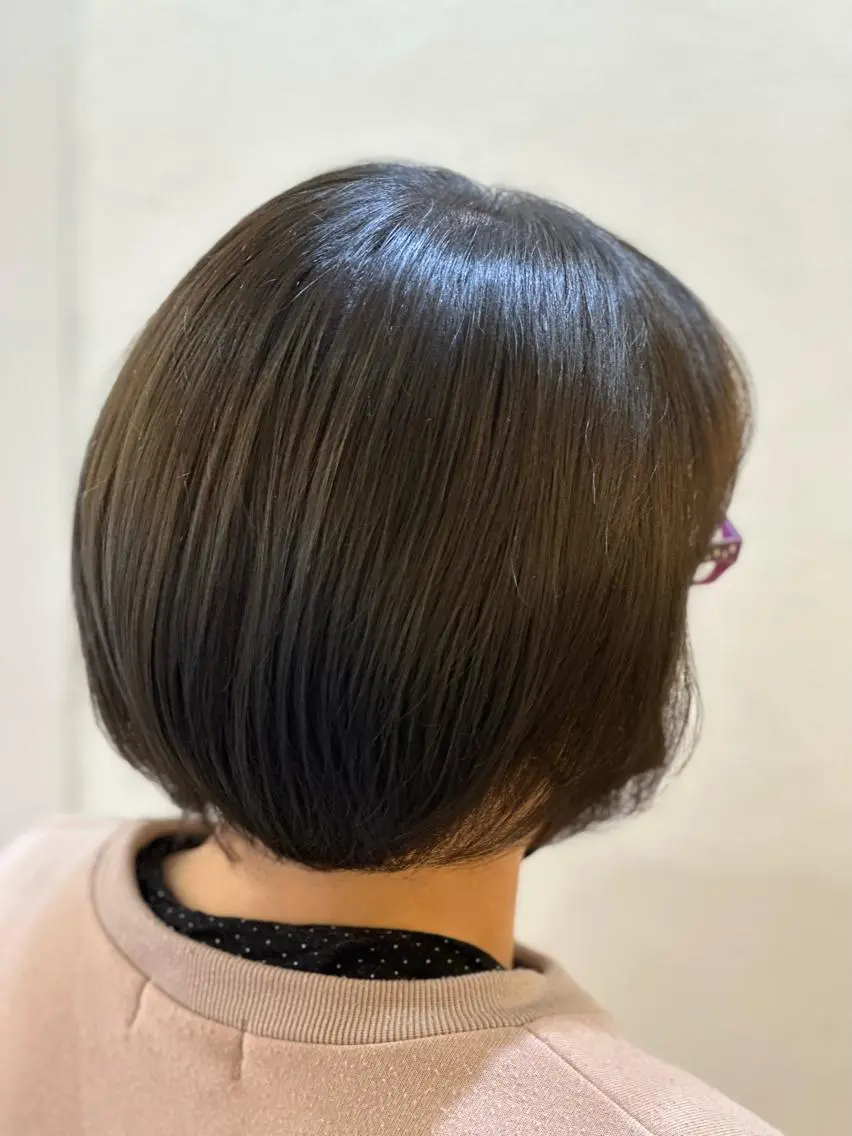 カラー アッシュ アッシュグレー カット ヘアカラー トリートメント 🩵透明感/高発色 /難波/北原佑記🌸のヘアスタイル