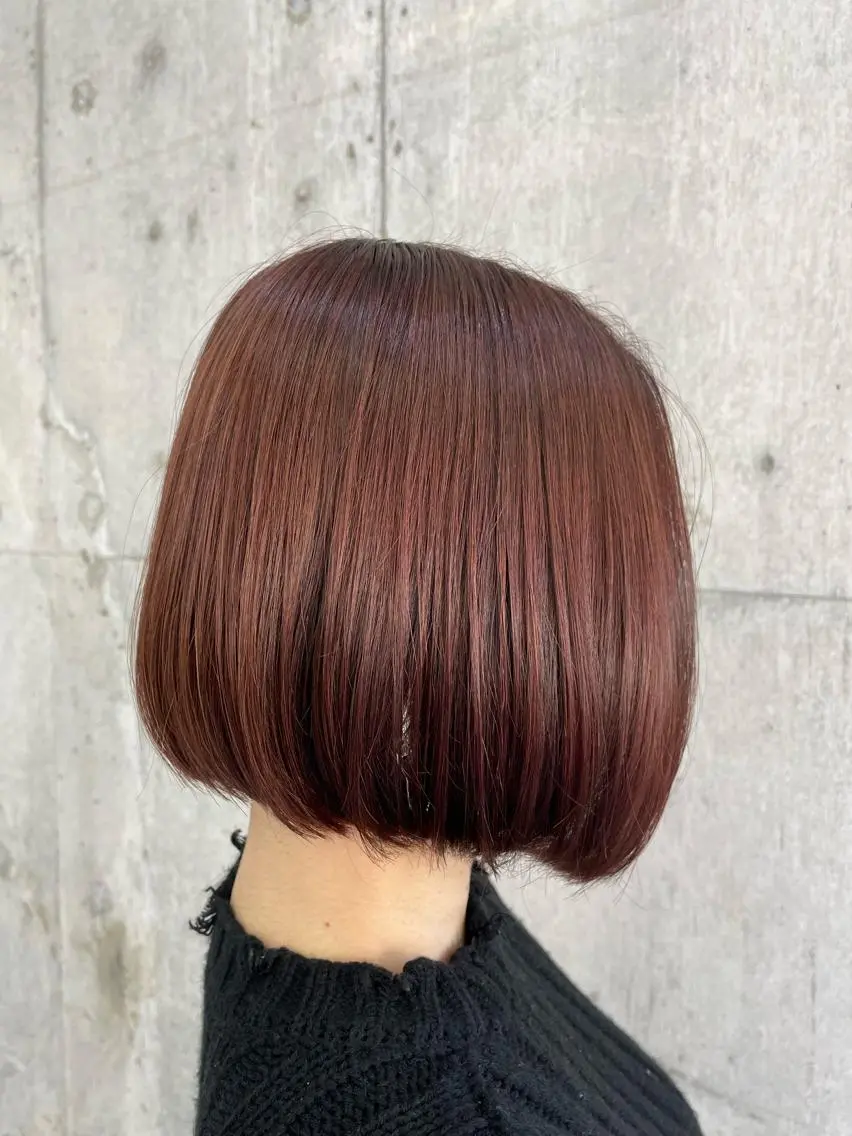 ショート ボブ 中溝 トシミのヘアスタイル