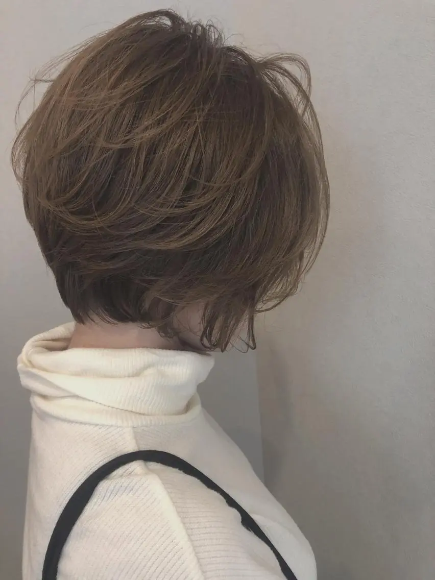 ショート カット トリートメント ショート✨顔まわり マツモト ショウゴのヘアスタイル