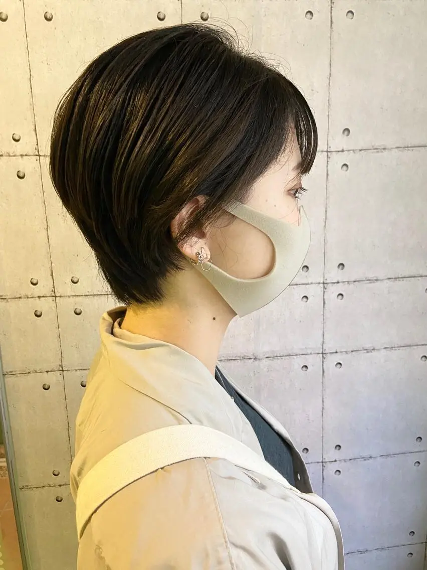 ショート カット ヘアカラー トリートメント 🐺ウルフ/レイヤー 似合わせ‎🤍沙羅のヘアスタイル