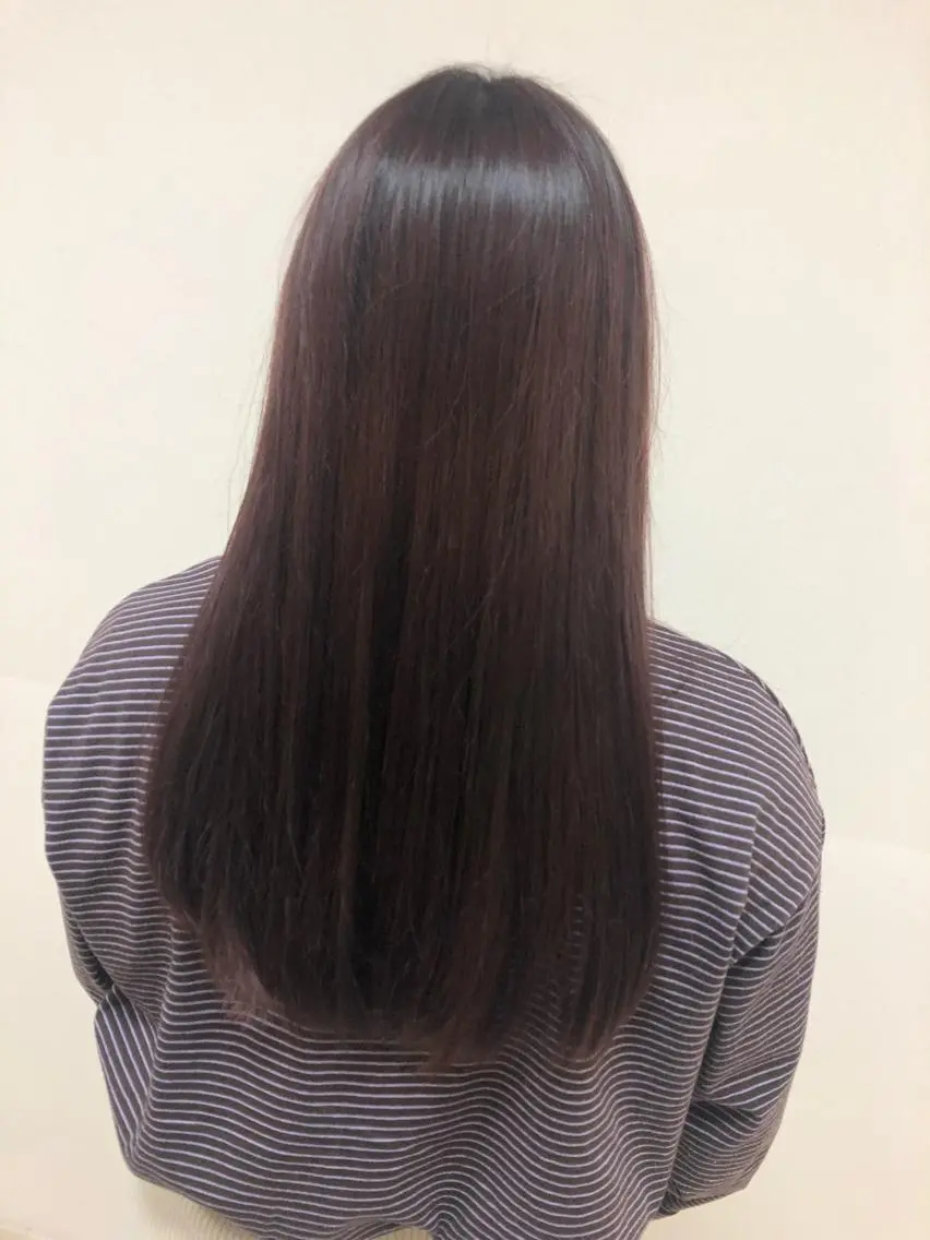 ロング カラー ヘアアレンジ ベージュカラー オレンジ ピンクカラー enurk店 🍋 M I K U  *のその他イメージ