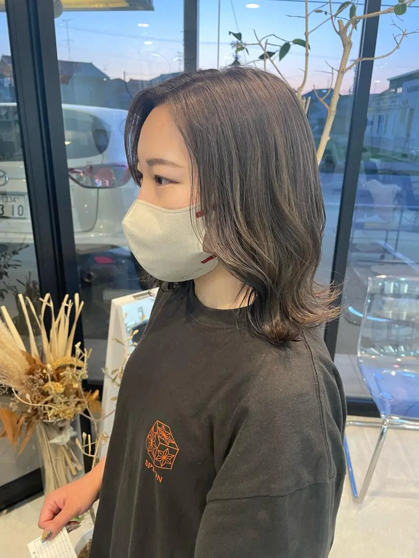 ミディアム 透明感カラーが得意✨ arakawayuaのヘアスタイル