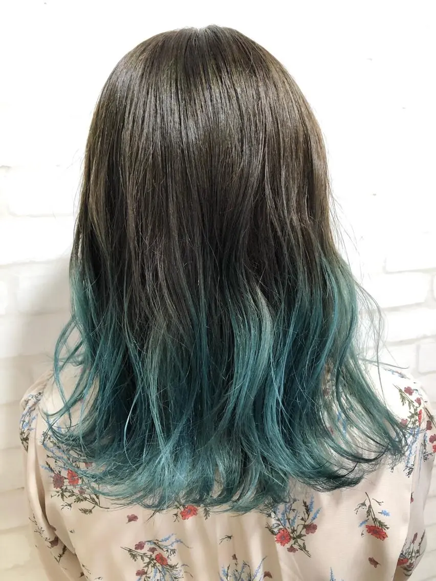 セミロング カラー 🍀Ryosuke 🍀のヘアスタイル