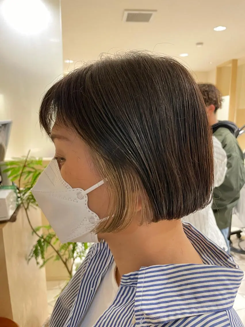 ショート 大石 陽菜のヘアスタイル