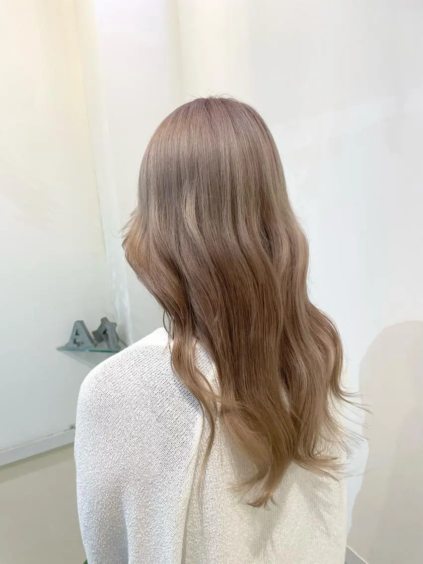 ロング カラー カット ヘアカラー トリートメント エクステ 髪質改善カラー🤍 エクステ✨君島由実子のヘアスタイル