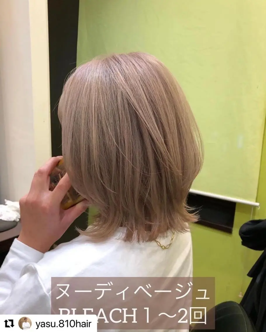 ミディアム カラー メンズ メンズバレイヤージュ メンズブリーチ メンズハイライト メンズハイトーン メンズインナーカラー 🩷Eny terrace🩷のヘアスタイル