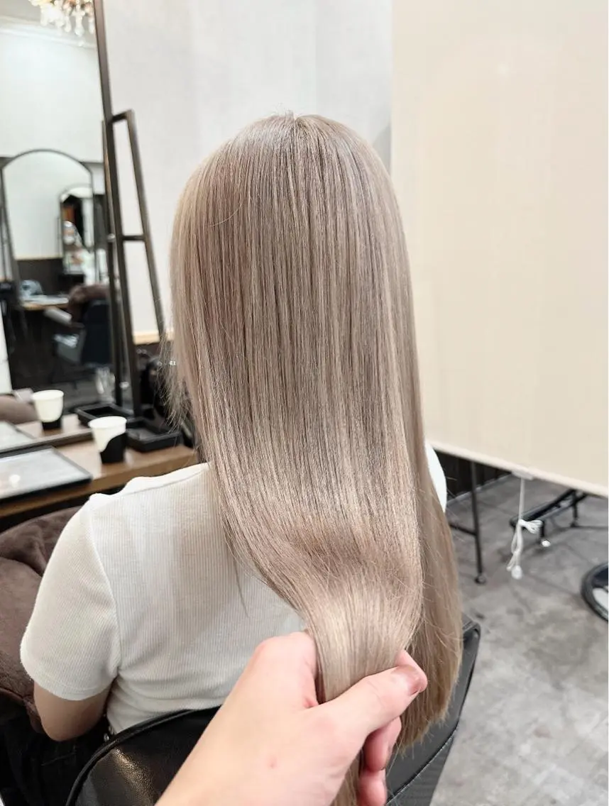 ショート ヘアカラー トリートメント 🌿ガクト 🌿艶髪透明感のヘアスタイル