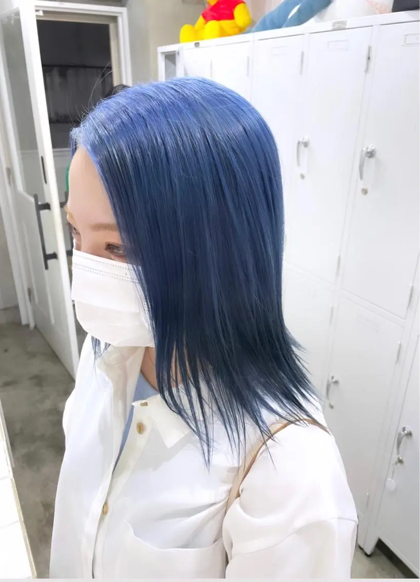 カラー ヘアカラー トリートメント 色落ち綺麗透明感カラ /ボブ/ナカツヒカルのヘアスタイル