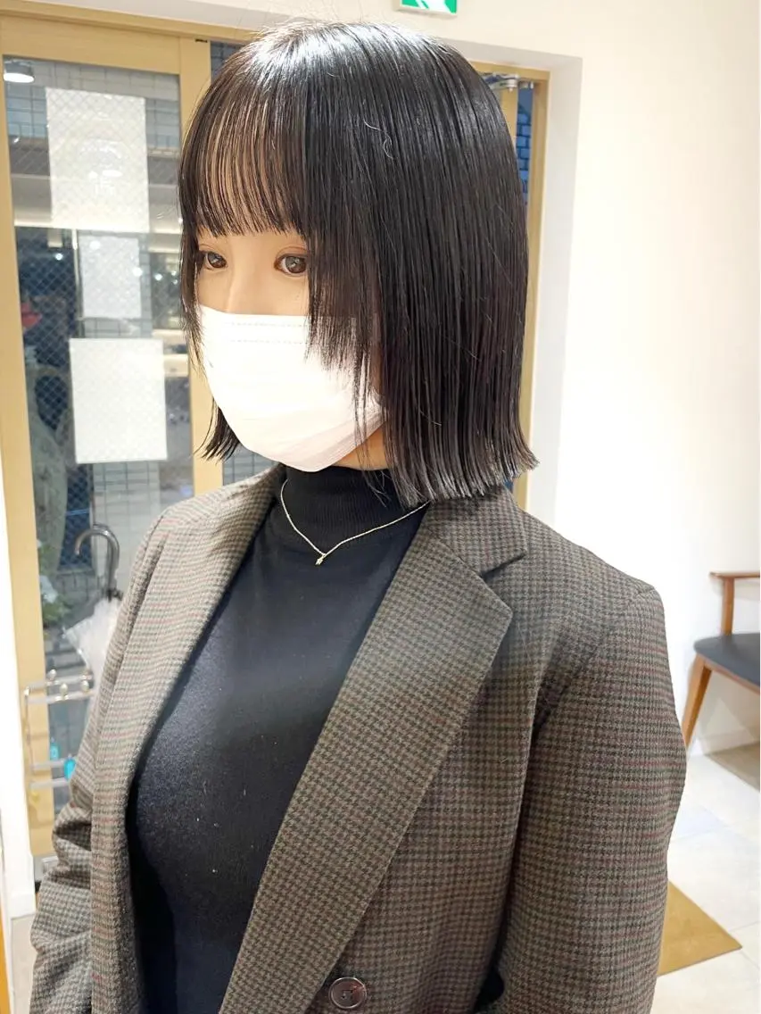 ショート カラー カット ヘアカラー トリートメント 齋藤 咲のヘアスタイル