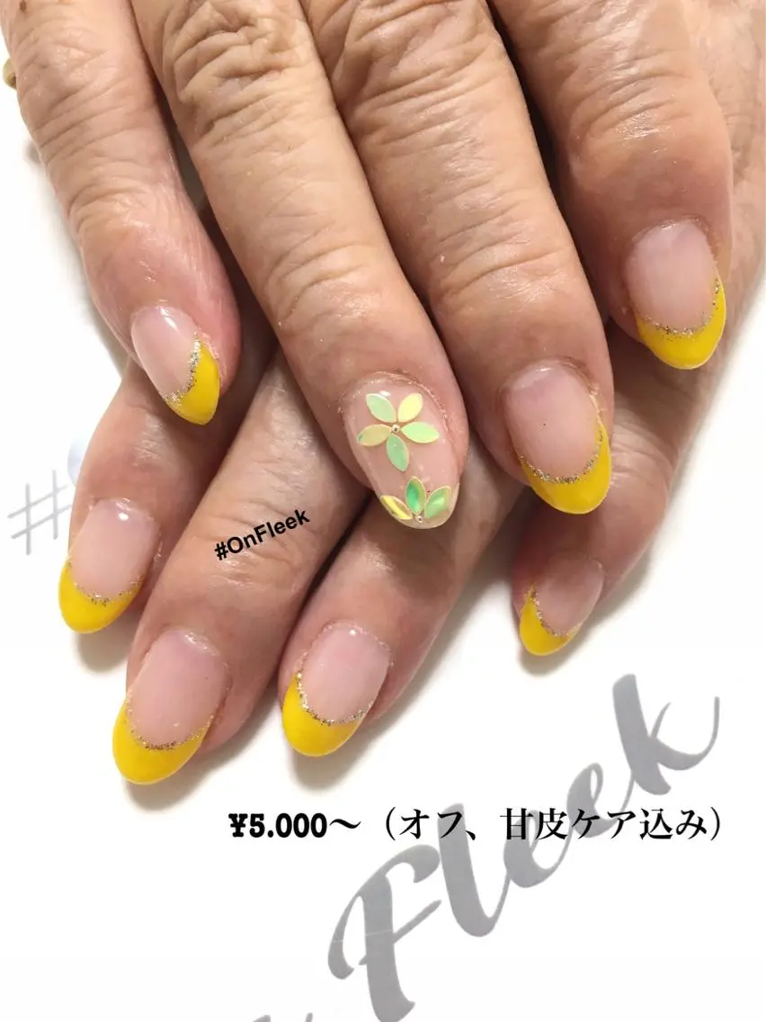 ネイル ハンドネイル NailSalon ＃OnFleekのネイルデザイン