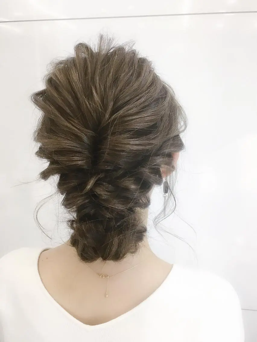 ヘアアレンジ 趙 英来のヘアスタイル