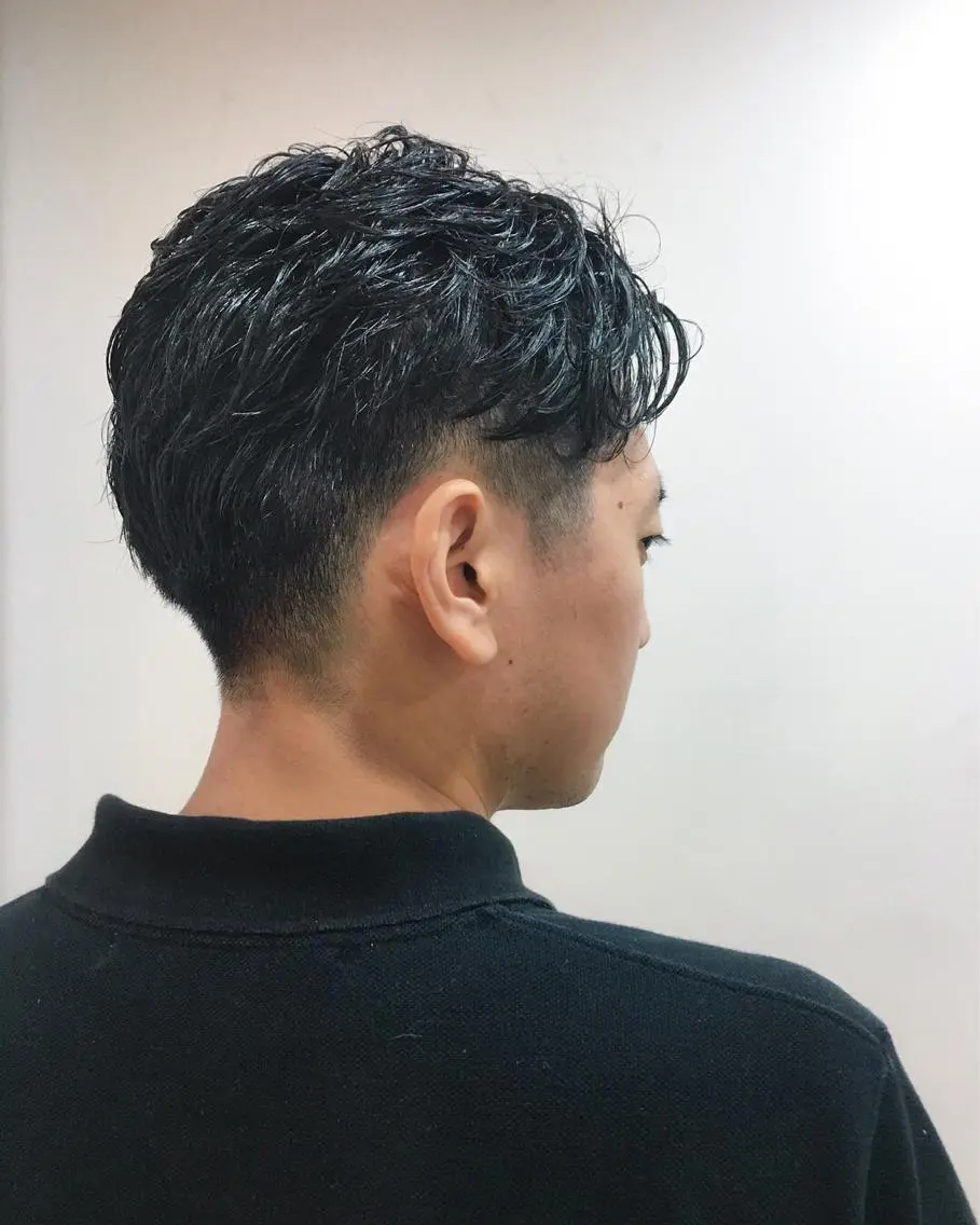 ショート パーマ ヘアアレンジ メンズ メンズスタイル ly本厚木のヘアスタイル