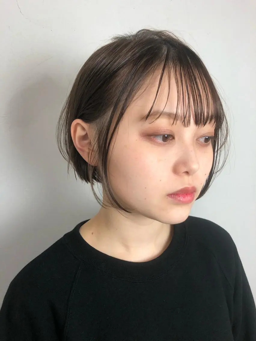 ショート ショートボブ ボブ ショートヘア カット 千葉 郁也のヘアスタイル