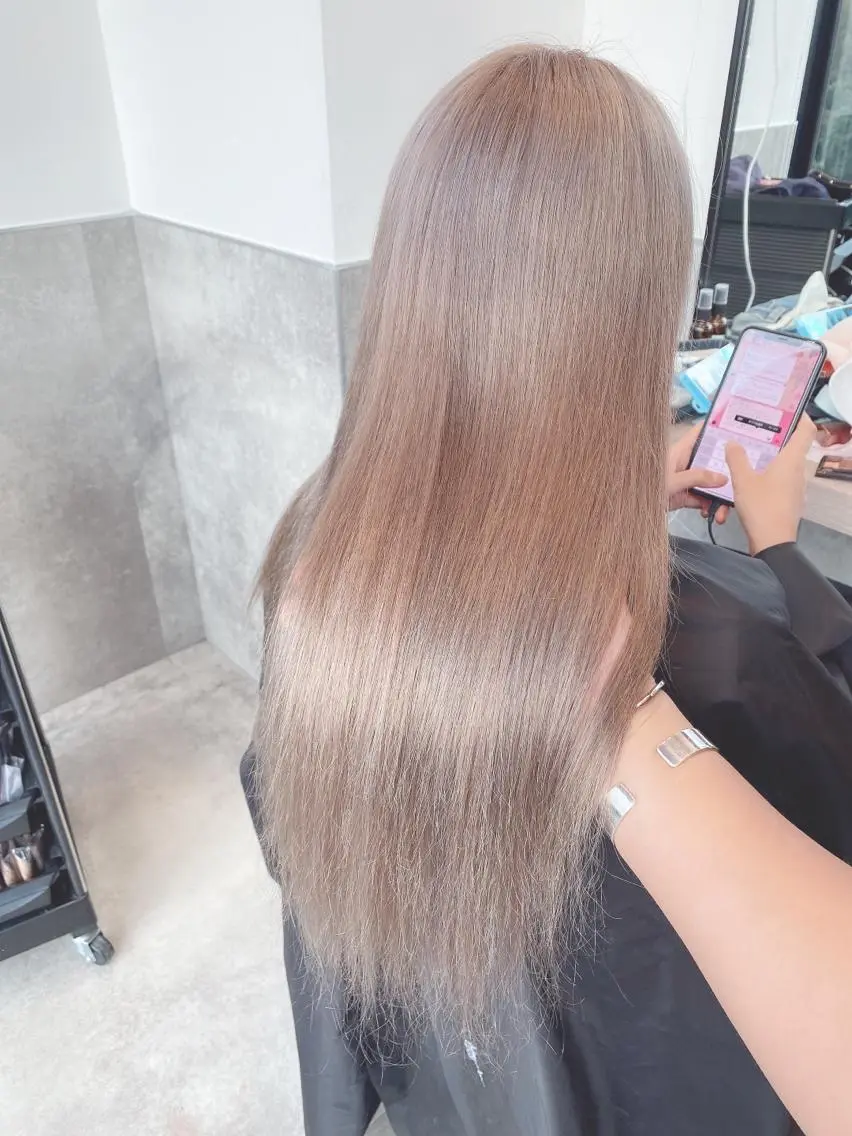 ロング カラー ヘアカラー 【Diar】オーナー アキヨシケンタのヘアスタイル