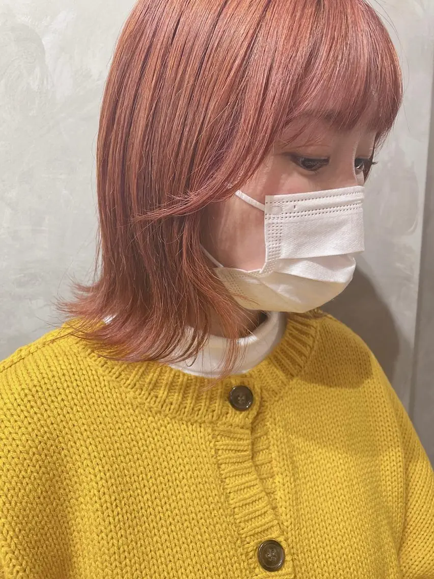ショート カラー 梅田美容室 山崎海波のヘアスタイル
