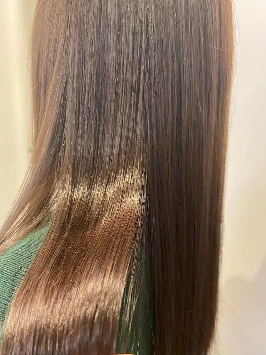 ロング パーマ ストレートパーマ FILMS/sari /似合わせカットのヘアスタイル