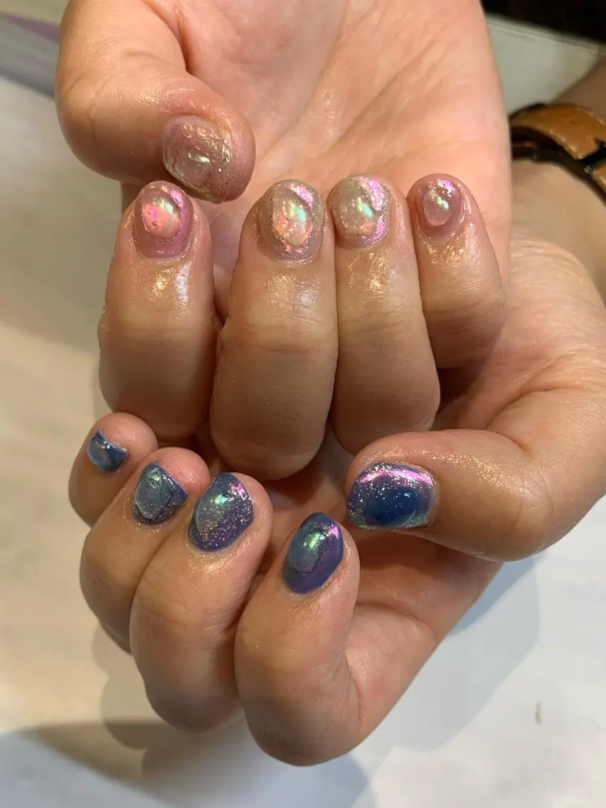 ネイル ぷっくりネイル マキノ ユイのネイルデザイン