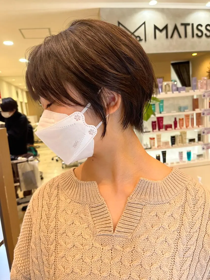 ショート カット 💎髪質改善/縮毛 矯正💎メンズパーマのヘアスタイル