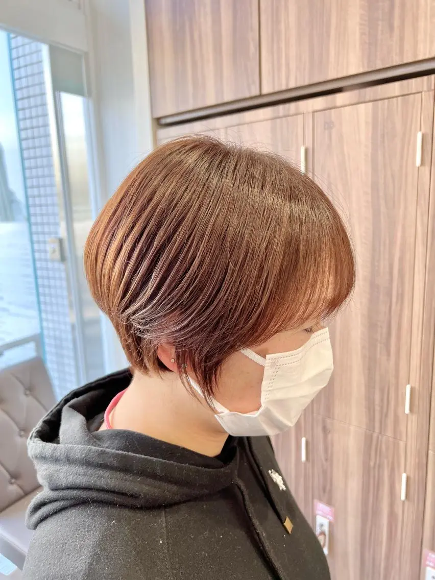 ショート カット ヘアカラー 大人ショート/ 高下将一のヘアスタイル