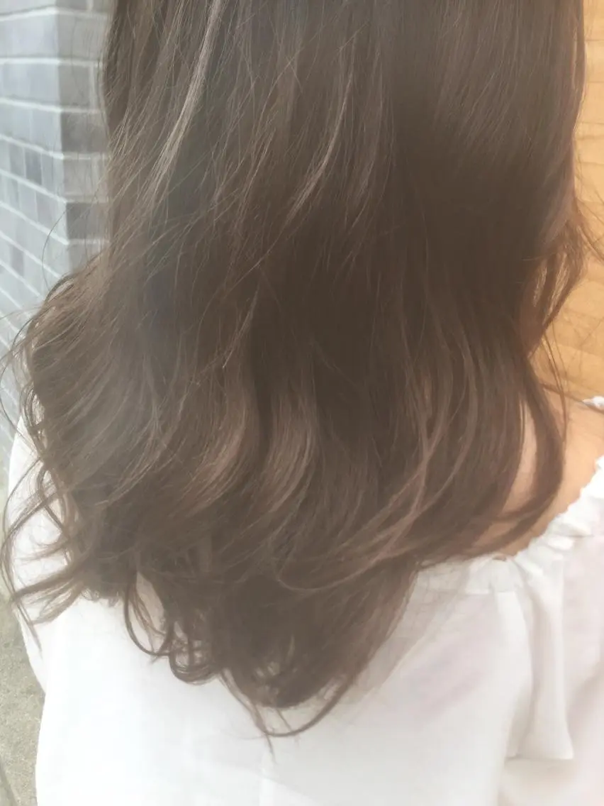 セミロング カラー 【白髪ぼかし 専門GBG】自由が丘のヘアスタイル