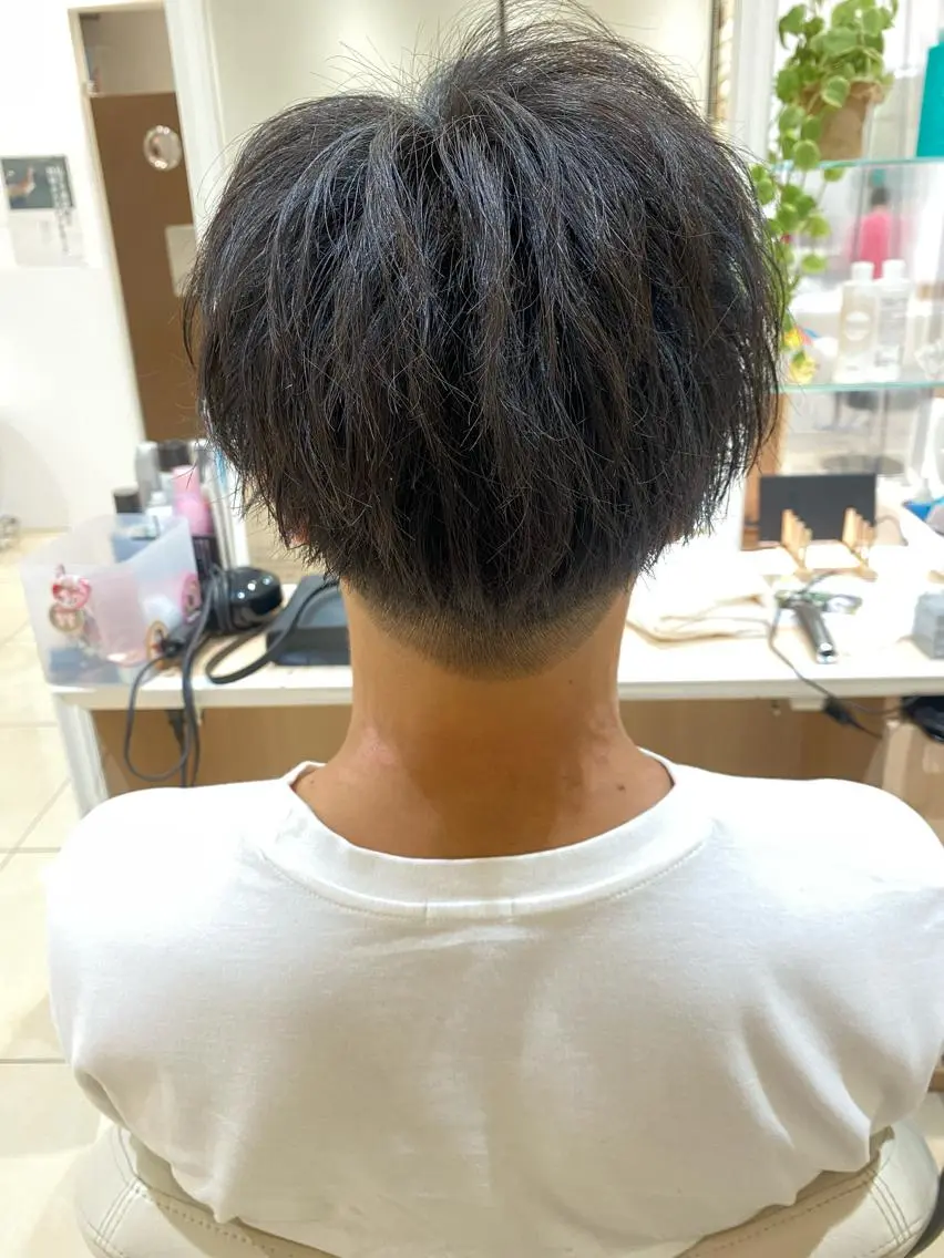 ショート メンズ 🩵波巻き/ツイスパ HARU💎のヘアスタイル