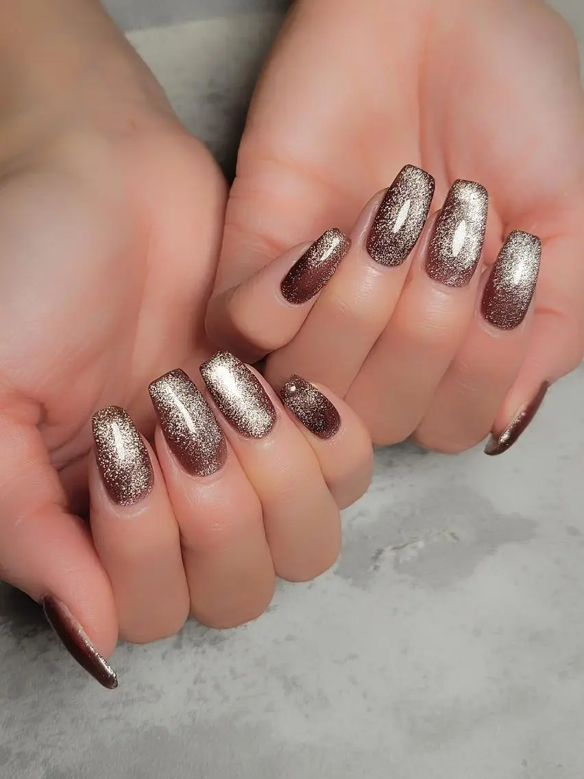 ネイル マグネットネイル MU5-nail 金山ネイルサロンのネイルデザイン