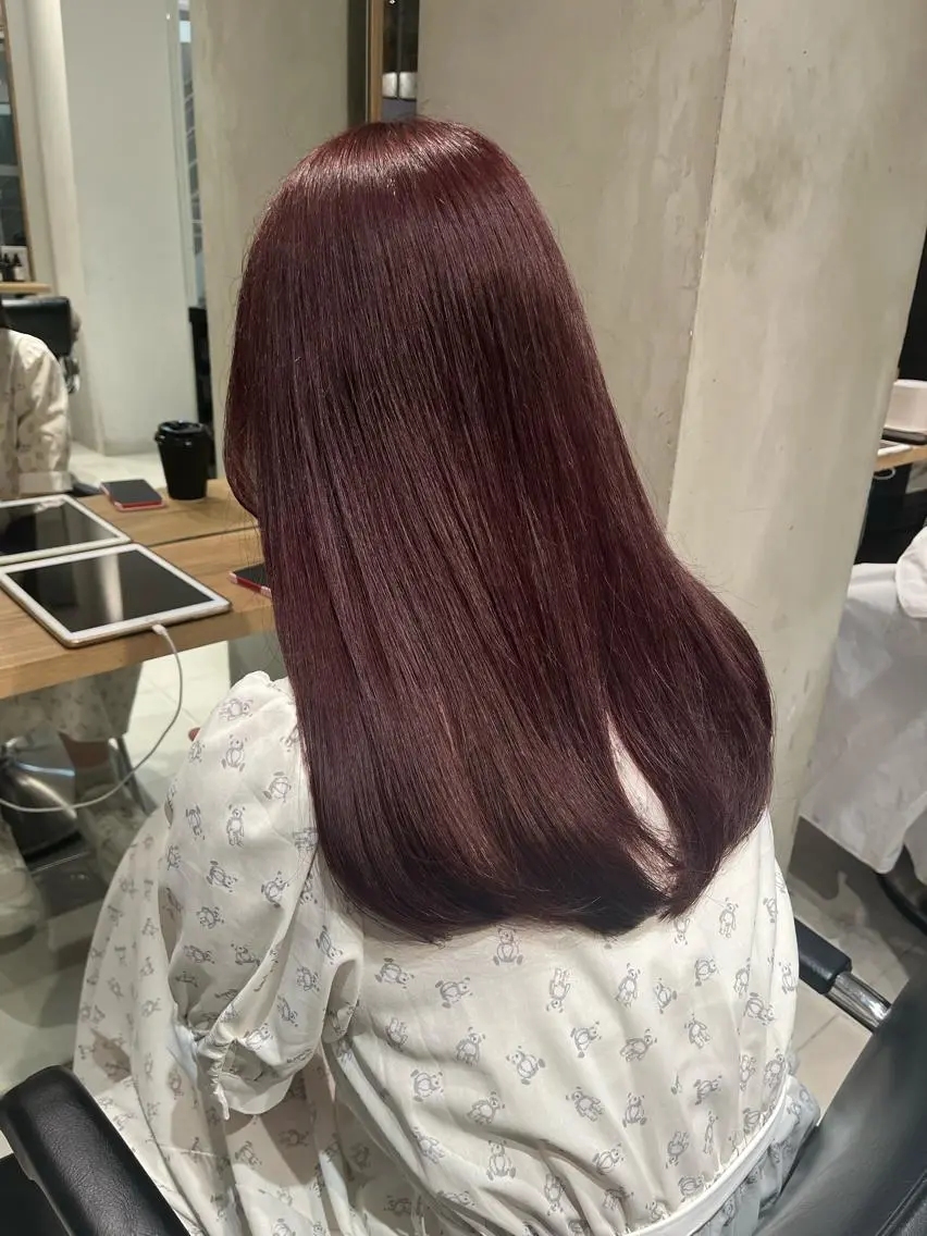 ロング カラー ヘアアレンジ ベージュカラー 黒髪 ブリーチ ブラウンカラー ケアブリーチ カット ヘアカラー トリートメント stylist ◎RUKI.のヘアスタイル