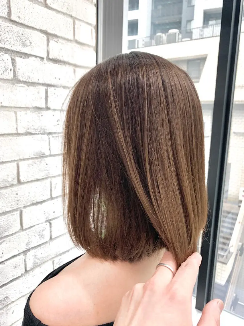 ミディアム カラー カット ヘアカラー タワラ ソウタ Directorのヘアスタイル